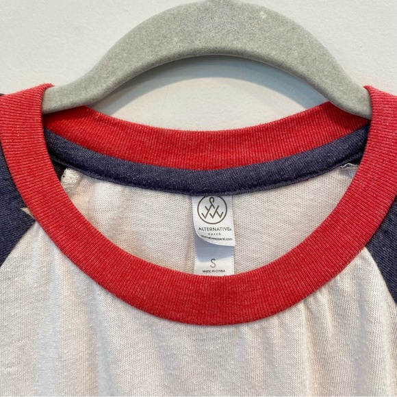Alternative Apparel Baseball 3/4 Sleeve - Size Small - Picture 3 of 12